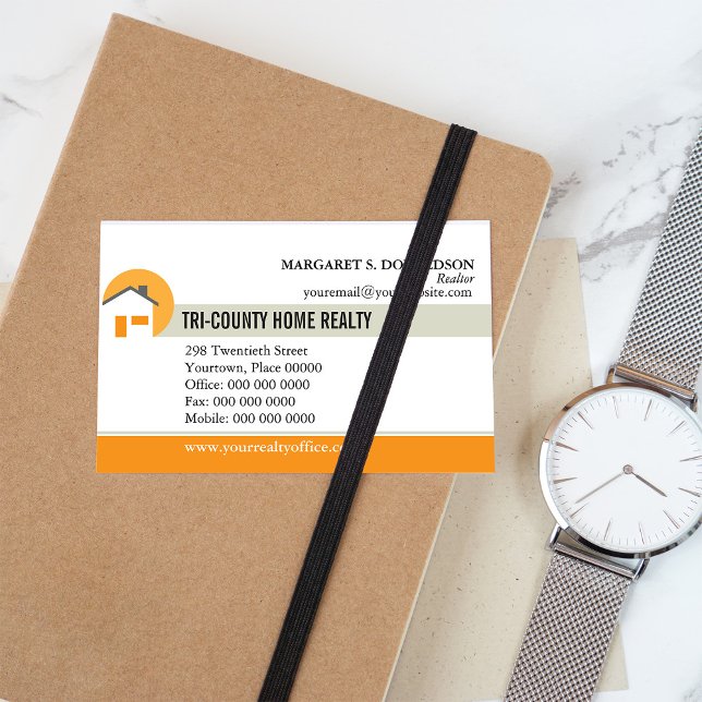 Zuhause Realtor Business Card Visitenkarte (Von Creator hochgeladen)