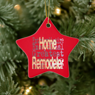 Zuhause Remodeler Extraordinaire Keramik Ornament
