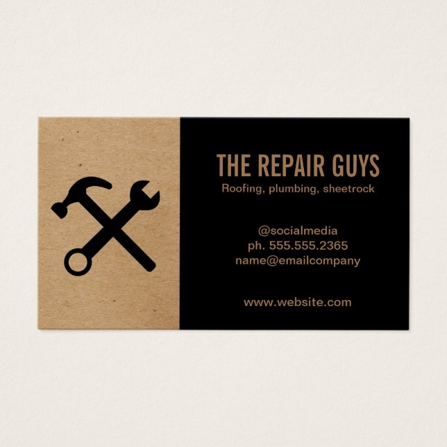 Zuhause-Reparatur | Handyman | Bau (Vorderseite)