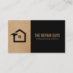 Zuhause-Reparatur Handyman Bau Visitenkarte