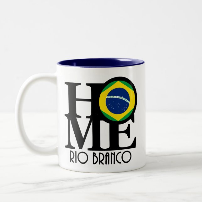 ZUHAUSE Rio Branco 11oz Zweifarbige Tasse (Links)