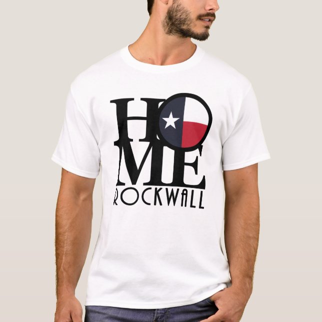ZUHAUSE Rockwall TX T-Shirt (Vorderseite)
