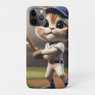 Zuhause Run Hitter: Die 3D-Baseball-Katze nimmt ei Case-Mate iPhone Hülle