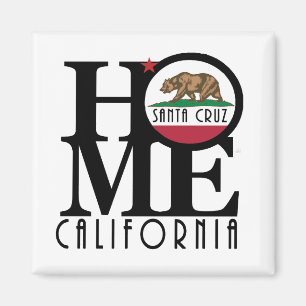 ZUHAUSE santa cruz California Magnet