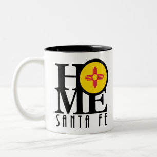 ZUHAUSE Santa Fe 11oz Zwei-Tone-Kaffee-Tasse Zweifarbige Tasse