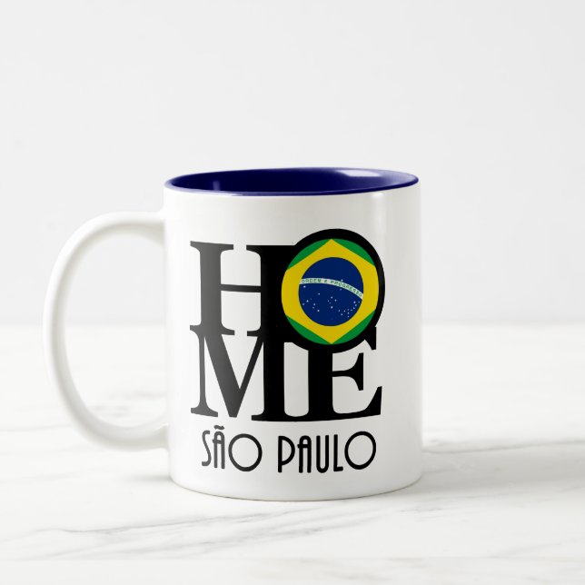 ZUHAUSE São Paulo 11oz Zweifarbige Tasse (Links)