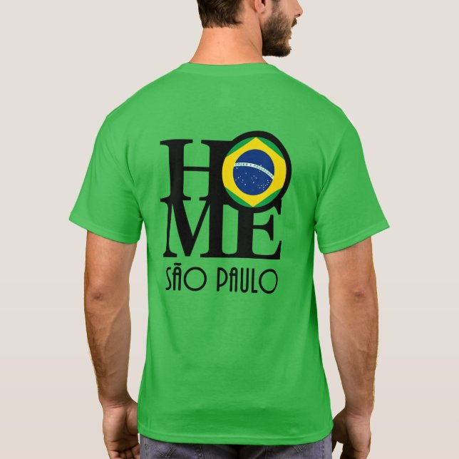 ZUHAUSE São Paulo (Rückseite) T-Shirt (Rückseite)