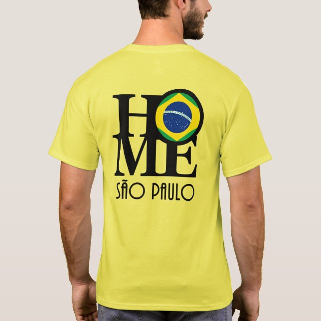 ZUHAUSE São Paulo (Rückseite) T-Shirt (Rückseite)