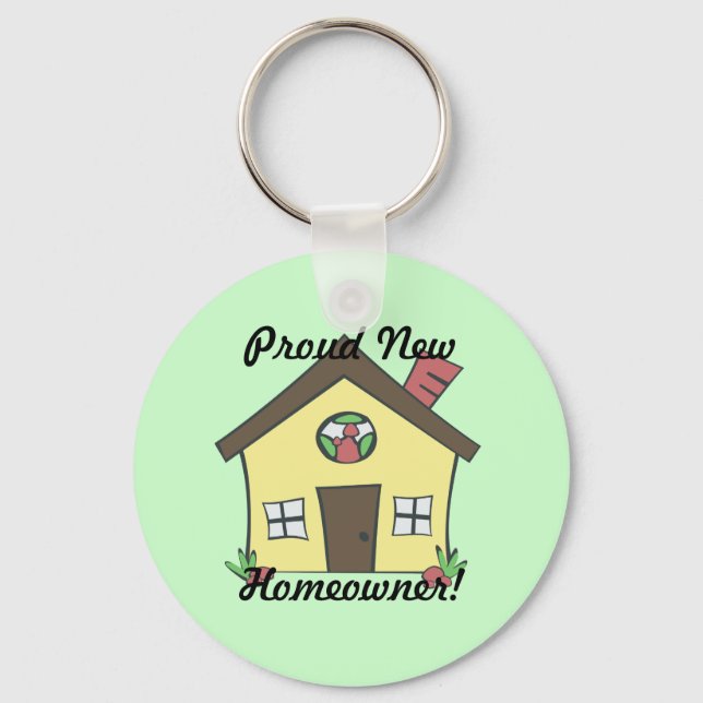 Zuhause Schlüsselanhänger (Vorderseite)