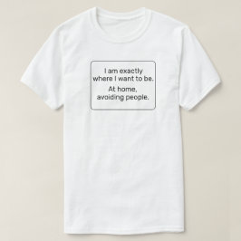Zuhause (schwarz) T-Shirt