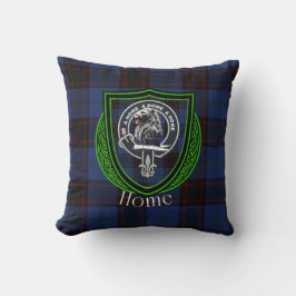 Zuhause Scottish Clan Tartan & Wappen Kissen