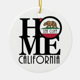 ZUHAUSE Sea Cliff Keramik Ornament