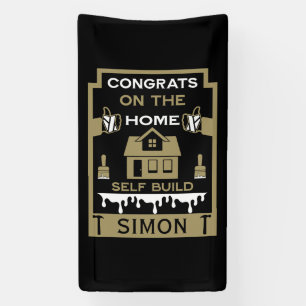 Zuhause Self-Build-Gratulation Banner