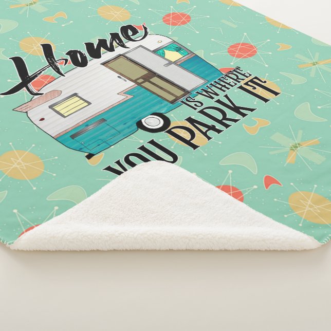 Zuhause Sherpa Blanket Sherpadecke (3/4)