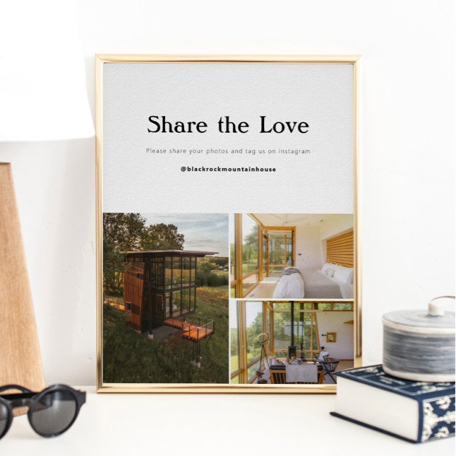 Zuhause Social Media Sign Poster (Von Creator hochgeladen)