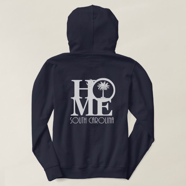 ZUHAUSE SOUTH Carolina (Back print) Hoodie (Design Rückseite)