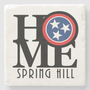 ZUHAUSE Spring Hill Tennessee Steinuntersetzer