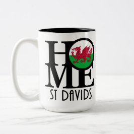 ZUHAUSE St Davids 15oz Zweifarbige Tasse