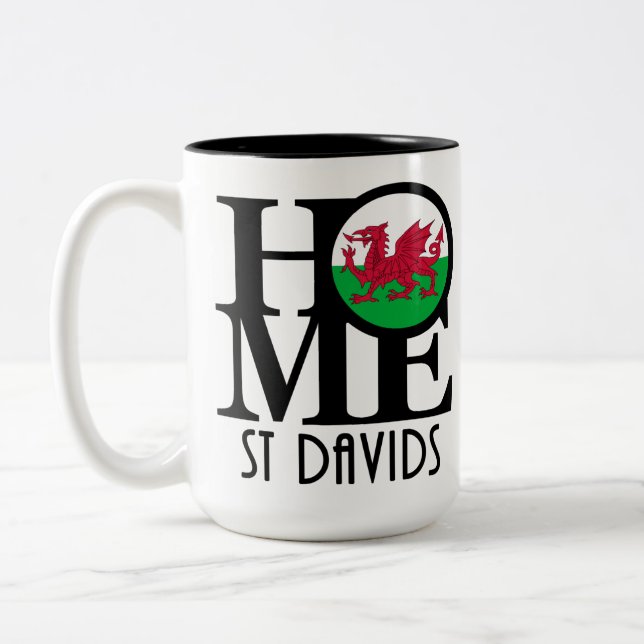 ZUHAUSE St Davids 15oz Zweifarbige Tasse (Links)
