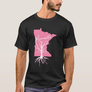 Zuhause Staat Minnesota Roots T-Shirt