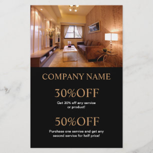 Zuhause Stager Renovierung Innenarchitektin Flyer