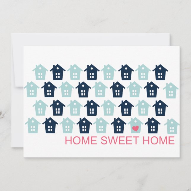 Zuhause-Süßes Zuhause Ankündigung (Vorderseite)