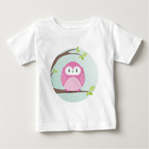 ZUHAUSE-SÜSSES ZUHAUSE:: Eule in einem Baum 3 Baby T-shirt