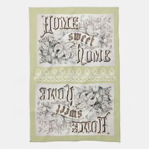 Zuhause-süßes Zuhause-Küchen-Tuch Handtuch