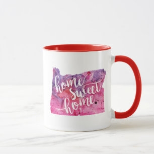 Zuhause-süßes Zuhause Oregon Tasse