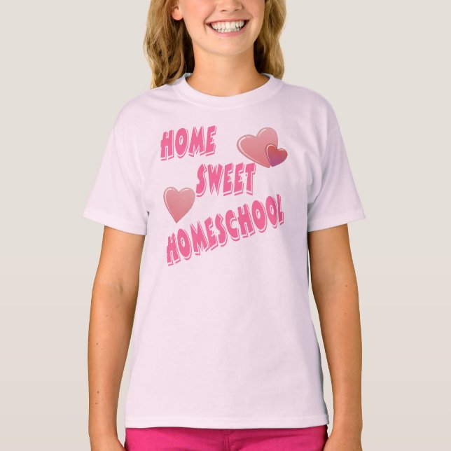 Zuhause Sweet Homeschool T-Shirt (Vorderseite)