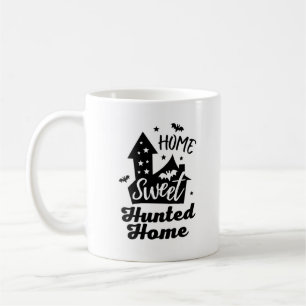 Zuhause Sweet Hunted Zuhause Halloween Kaffeetasse