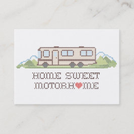 Zuhause Sweet Motor Zuhause Business Card Visitenkarte