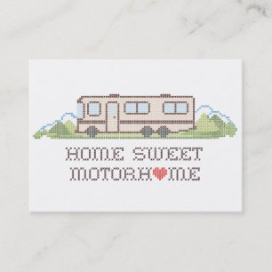 Zuhause Sweet Motor Zuhause Business Card Visitenkarte