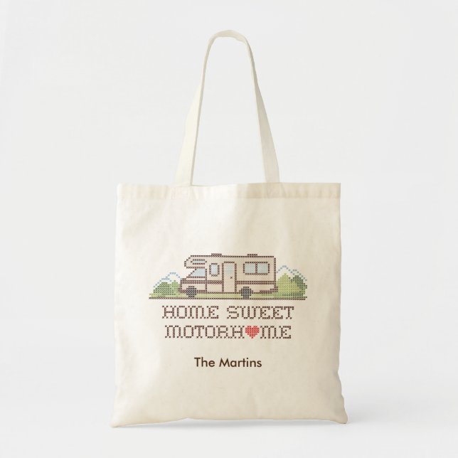 Zuhause Sweet Motor Zuhause Tote Bag Tragetasche (Vorne)