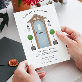 Zuhause Sweet New Zuhause Moving Einladung