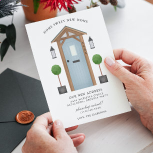 Zuhause Sweet New Zuhause Moving Einladung