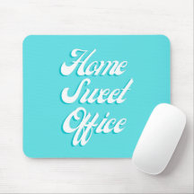 Zuhause Sweet Office Funny Sprichwort Typografy Of