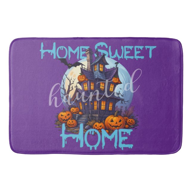 Zuhause Sweet Spuk Zuhause Bath Mat Badematte (Vorderseite)