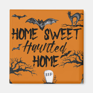 Zuhause Sweet Spuk Zuhause Halloween Magnet