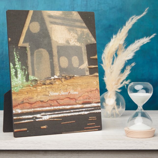 Zuhause Sweet Zuhause Art Print Fotoplatte (Seite)