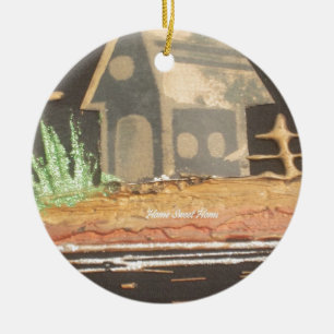 Zuhause Sweet Zuhause Art Print Keramikornament