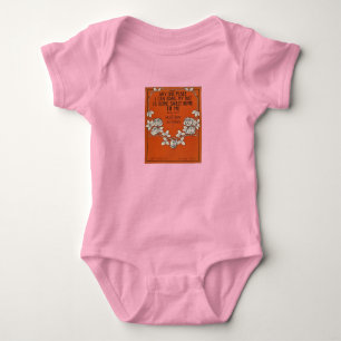 Zuhause Sweet Zuhause - Baby-Snap T - Orange Baby Strampler