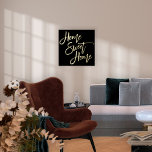 Zuhause Sweet Zuhause Black Luxury Real Foliendrucke<br><div class="desc">Zuhause Sweet Zuhause Black Luxury Real Foil in Ihrer Wahl von Gold oder Silber für dieses ermutigende Sprichwort auf einem klassischen marineblau Hintergrund,  die Sie ändern können,  wenn Sie möchten.</div>