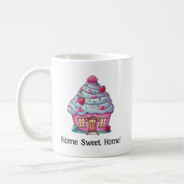 Zuhause Sweet Zuhause Cupcake Kaffeetasse