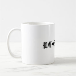Zuhause Sweet Zuhause Custom Personalisiert Kaffeetasse