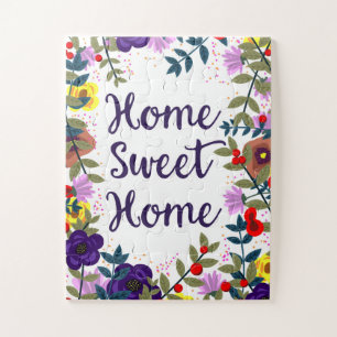 Zuhause Sweet Zuhause Floral Reef Puzzle