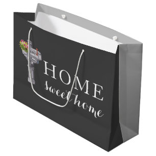 Zuhause Sweet Zuhause Gift Bag Große Geschenktüte