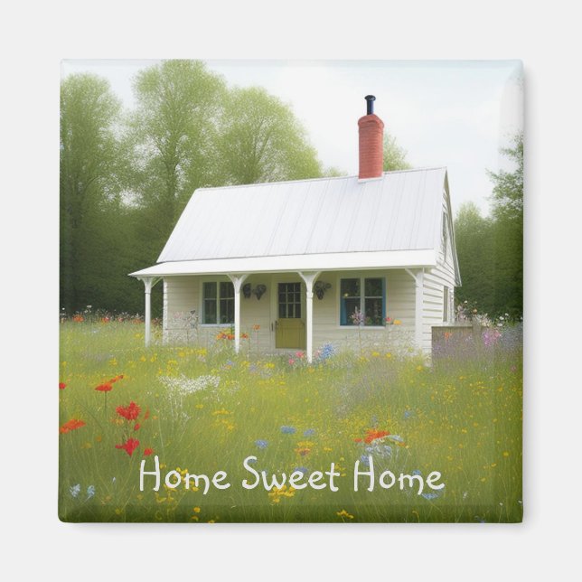 Zuhause Sweet Zuhause Housewärming Magnet (Vorne)
