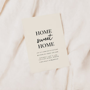 Zuhause Sweet Zuhause Housewarming Party Einladung