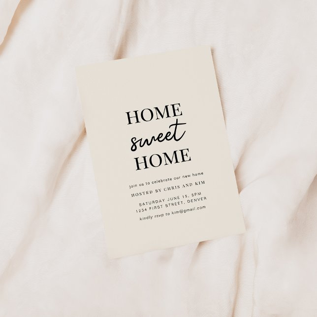 Zuhause Sweet Zuhause Housewarming Party Einladung (Von Creator hochgeladen)